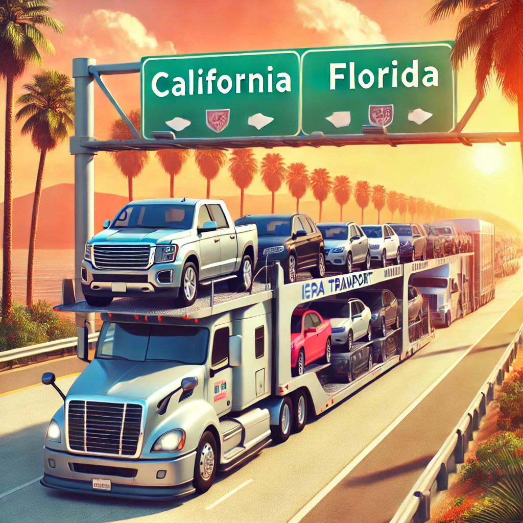 Transporting Your Vehicle from   California to Florida. Best Car Shipping Inc