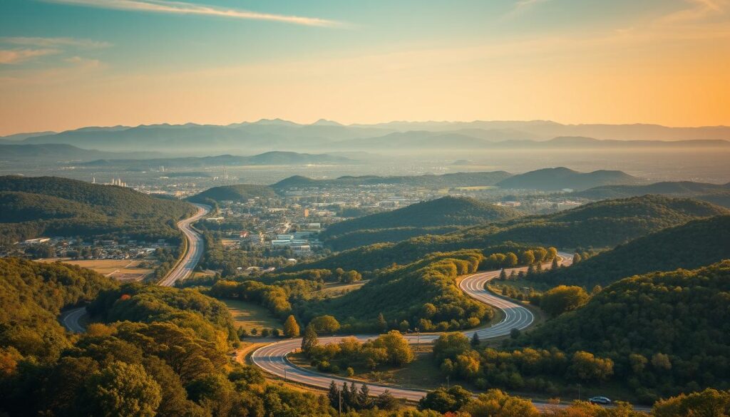 A sweeping vista of the Virginia to Florida auto transport route, captured in vivid detail. In the foreground, winding highways snake through lush, rolling hills, flanked by towering oak trees and verdant foliage. The middle ground features a mix of bustling cities, small towns, and scenic landscapes, each with its own unique character. In the distance, the horizon is dominated by the iconic silhouettes of the Appalachian Mountains, their peaks bathed in warm, golden light. The scene is illuminated by a soft, diffused lighting, creating a sense of depth and atmospheric depth. The overall mood is one of tranquility and adventure, inviting the viewer to embark on a seamless Virginia to Florida auto transport journey. A sweeping vista of the Virginia to Florida auto transport route, captured in vivid detail. In the foreground, winding highways snake through lush, rolling hills, flanked by towering oak trees and verdant foliage. The middle ground features a mix of bustling cities, small towns, and scenic landscapes, each with its own unique character. In the distance, the horizon is dominated by the iconic silhouettes of the Appalachian Mountains, their peaks bathed in warm, golden light. The scene is illuminated by a soft, diffused lighting, creating a sense of depth and atmospheric depth. The overall mood is one of tranquility and adventure, inviting the viewer to embark on a seamless Virginia to Florida auto transport journey.