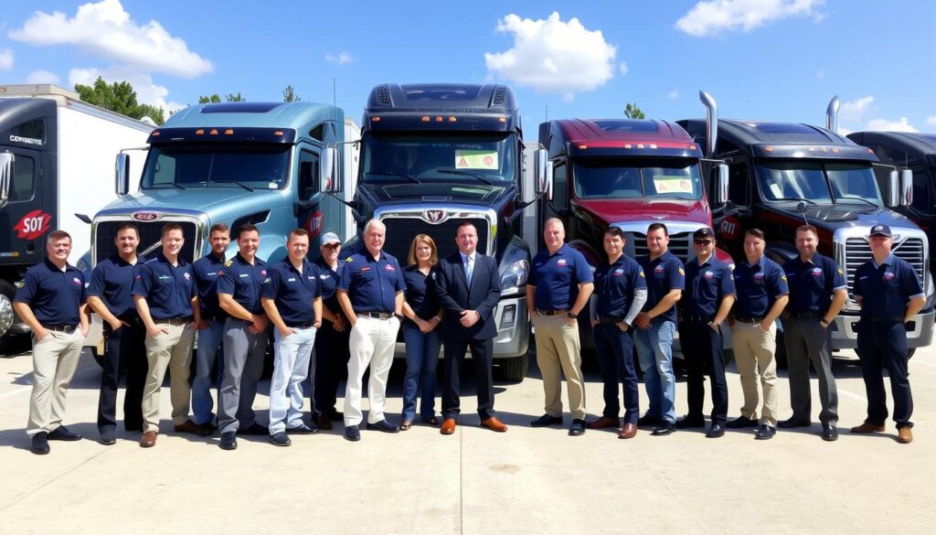 Best Car Shipping Inc team with transport trucks in Georgia Best Car Shipping Inc team with transport trucks in Georgia
