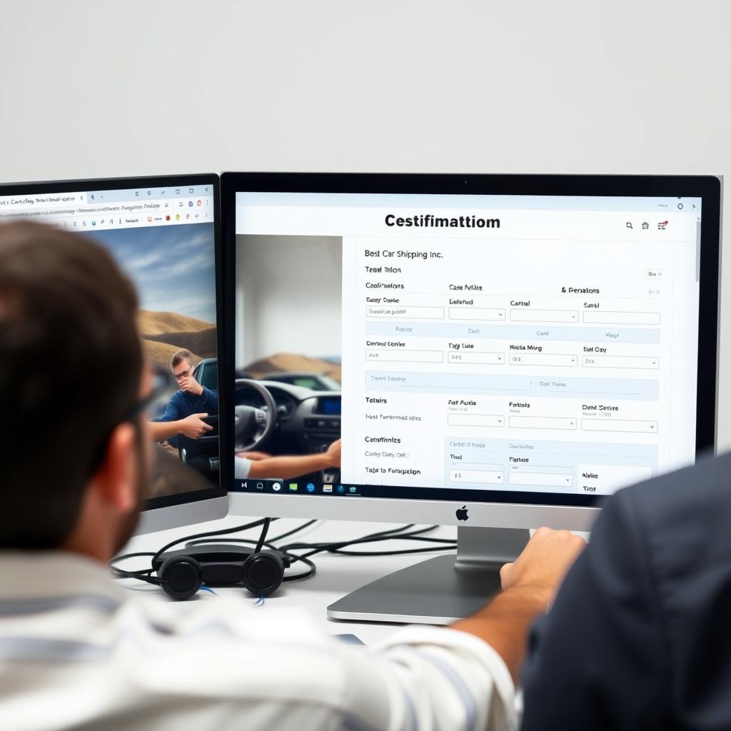 Car shipping booking confirmation process Car shipping booking confirmation process