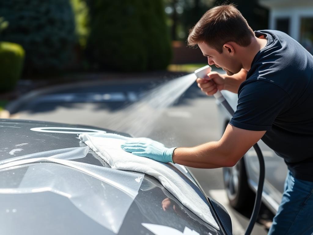 Cleaning vehicle before Virginia car shipping Cleaning vehicle before Virginia car shipping