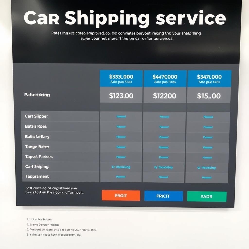 Competitive pricing for Indiana car shipping services Competitive pricing for Indiana car shipping services