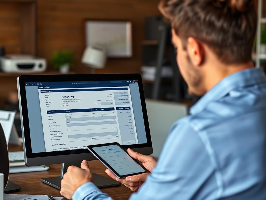 Customer receiving a detailed quote for New Mexico car shipping services Customer receiving a detailed quote for New Mexico car shipping services