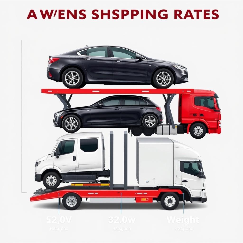 Different vehicle types affecting Wisconsin car shipping rates Different vehicle types affecting Wisconsin car shipping rates