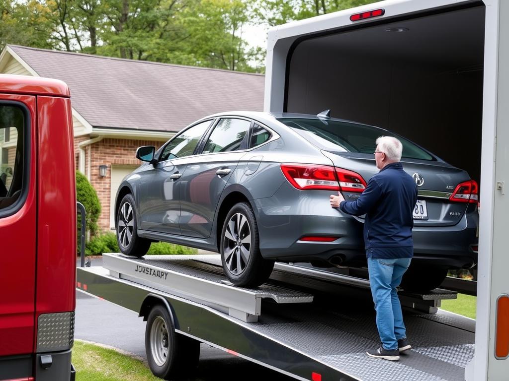 Door-to-door car delivery service in Pennsylvania