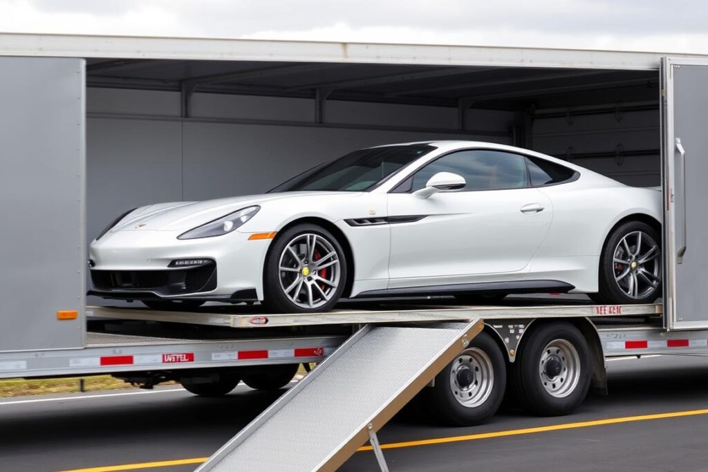 Enclosed car carrier providing premium protection in Kansas Enclosed car carrier providing premium protection in Kansas