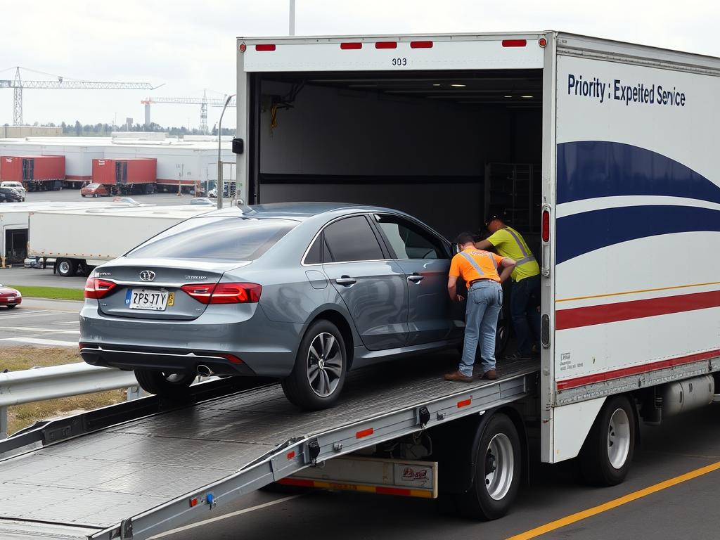 Expedited car shipping service in New Jersey with priority loading Expedited car shipping service in New Jersey with priority loading