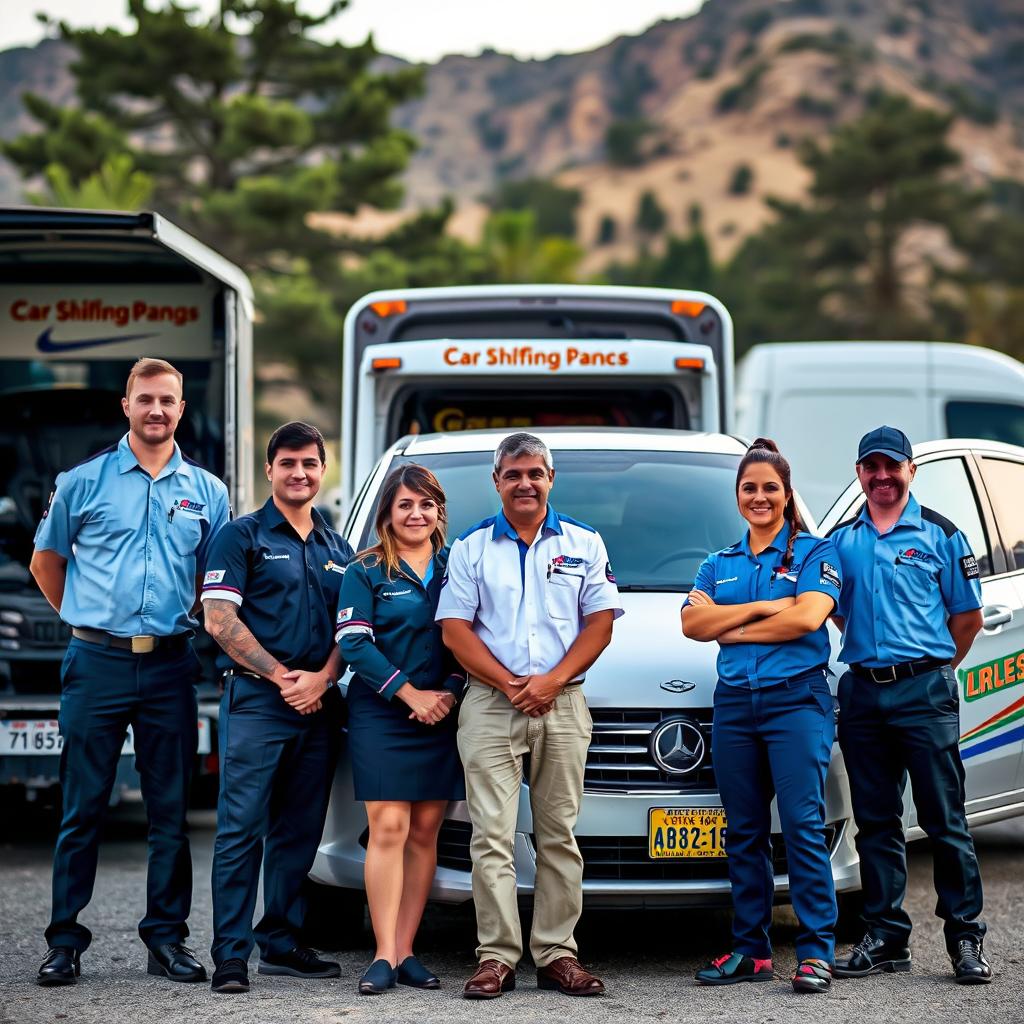 Experienced California car shipping team with specialized equipment Experienced California car shipping team with specialized equipment