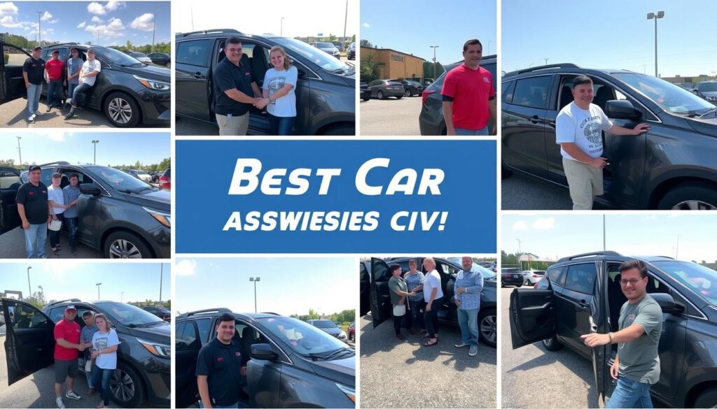 Happy customers receiving their vehicles from Best Car Shipping Inc in Georgia Happy customers receiving their vehicles from Best Car Shipping Inc in Georgia