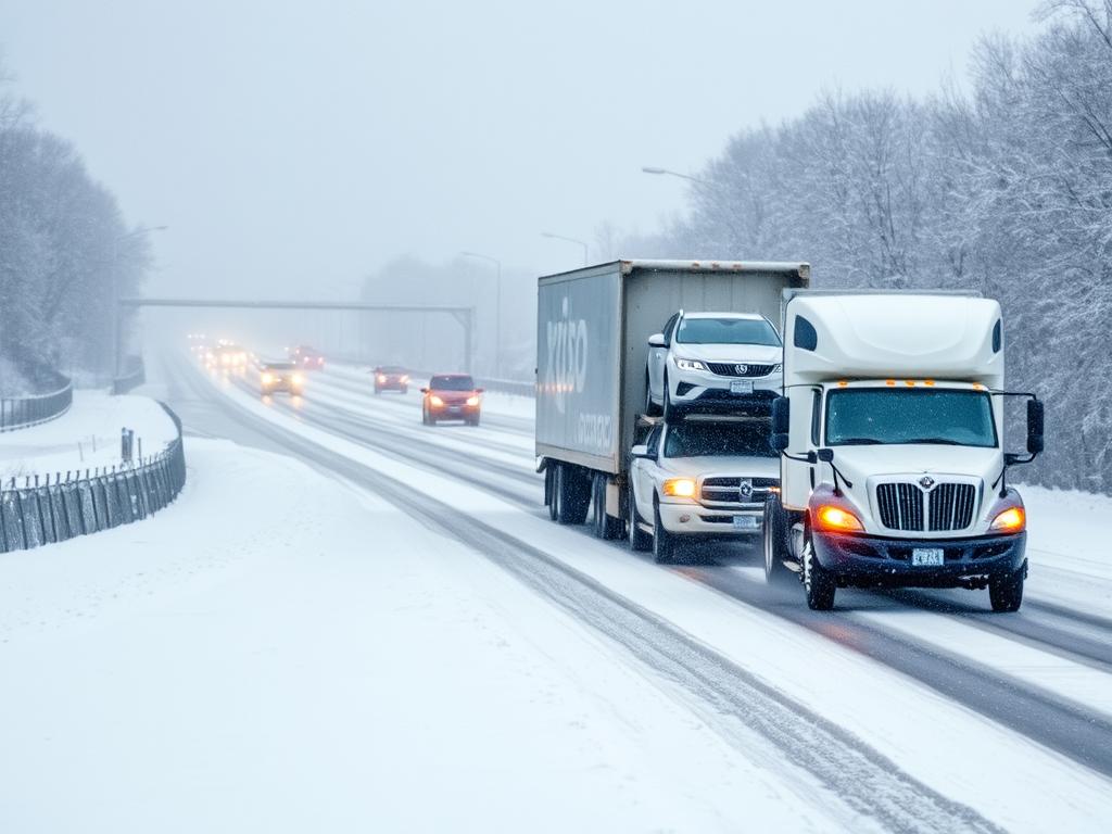Illinois car shipping in winter weather conditions Illinois car shipping in winter weather conditions