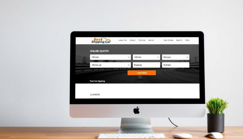 Online quote form for Illinois car shipping services Online quote form for Illinois car shipping services
