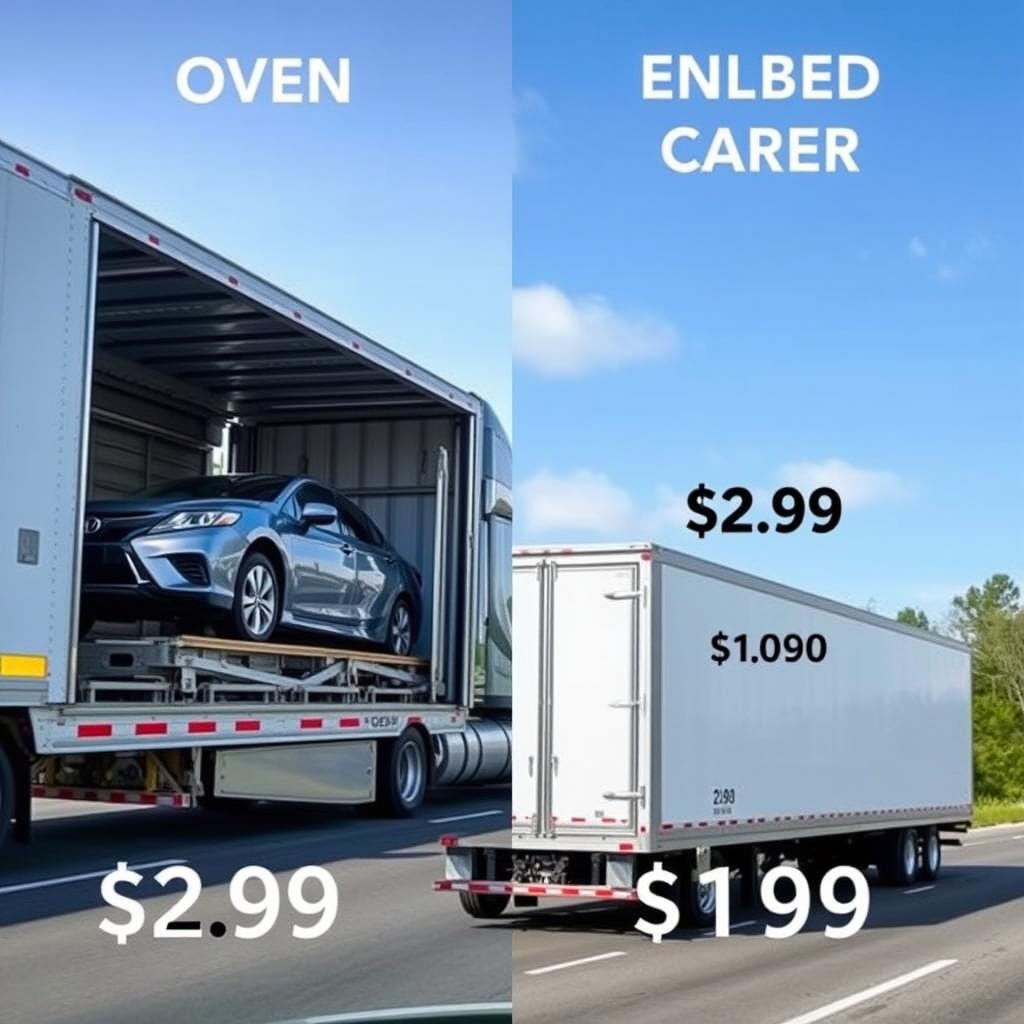 Open vs enclosed car transport options for Virginia shipping Open vs enclosed car transport options for Virginia shipping