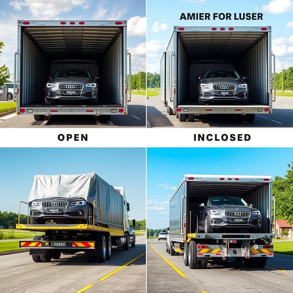 Open vs enclosed transport options for Wisconsin vehicle shipping Open vs enclosed transport options for Wisconsin vehicle shipping