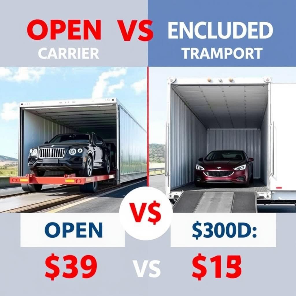 Open vs enclosed transport options