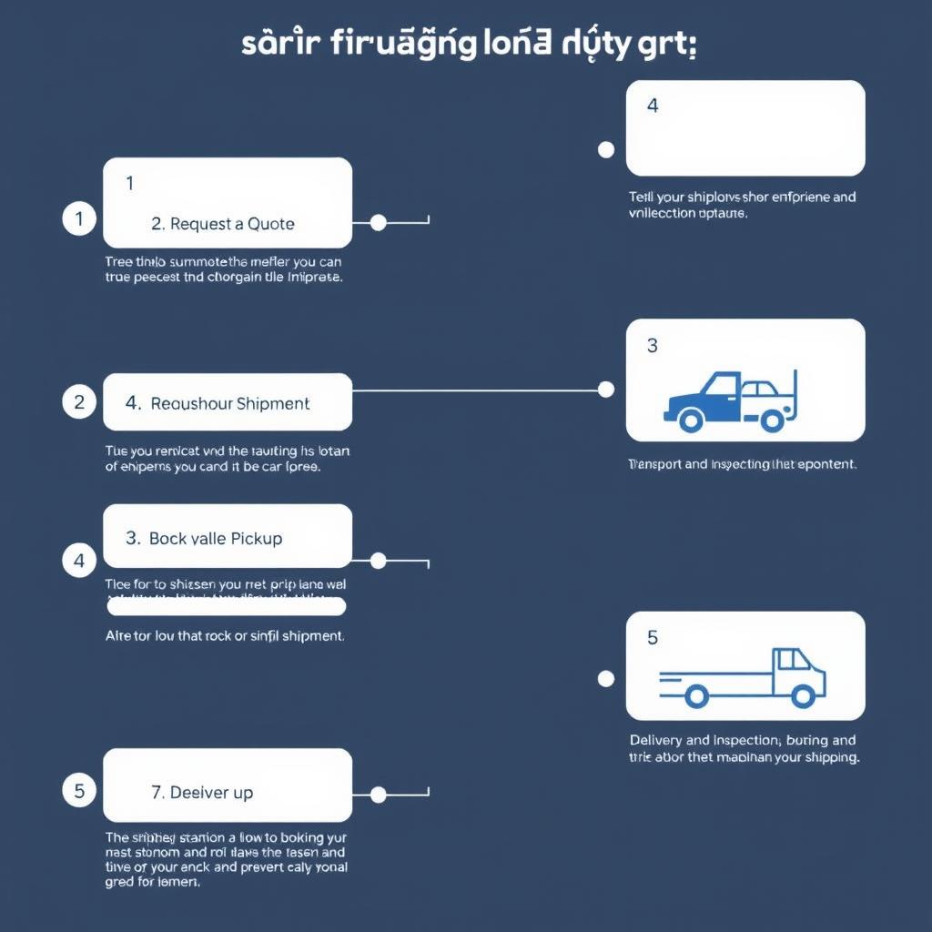 Oregon car shipping booking process flowchart Oregon car shipping booking process flowchart