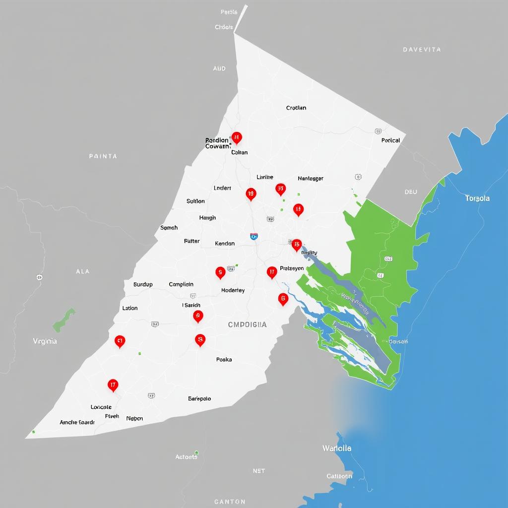 Pickup and delivery locations in Virginia affecting shipping costs Pickup and delivery locations in Virginia affecting shipping costs