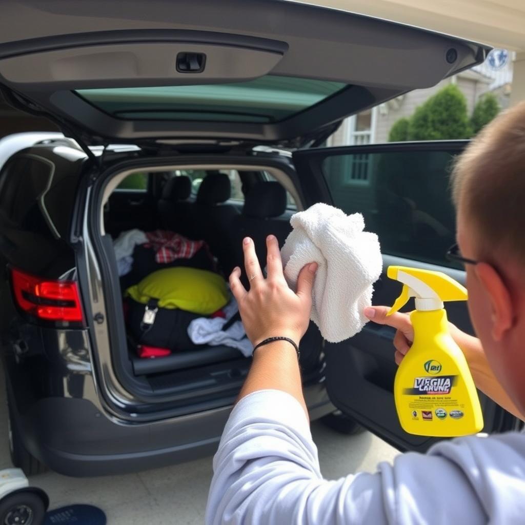 Preparing vehicle for Virginia car shipping Preparing vehicle for Virginia car shipping