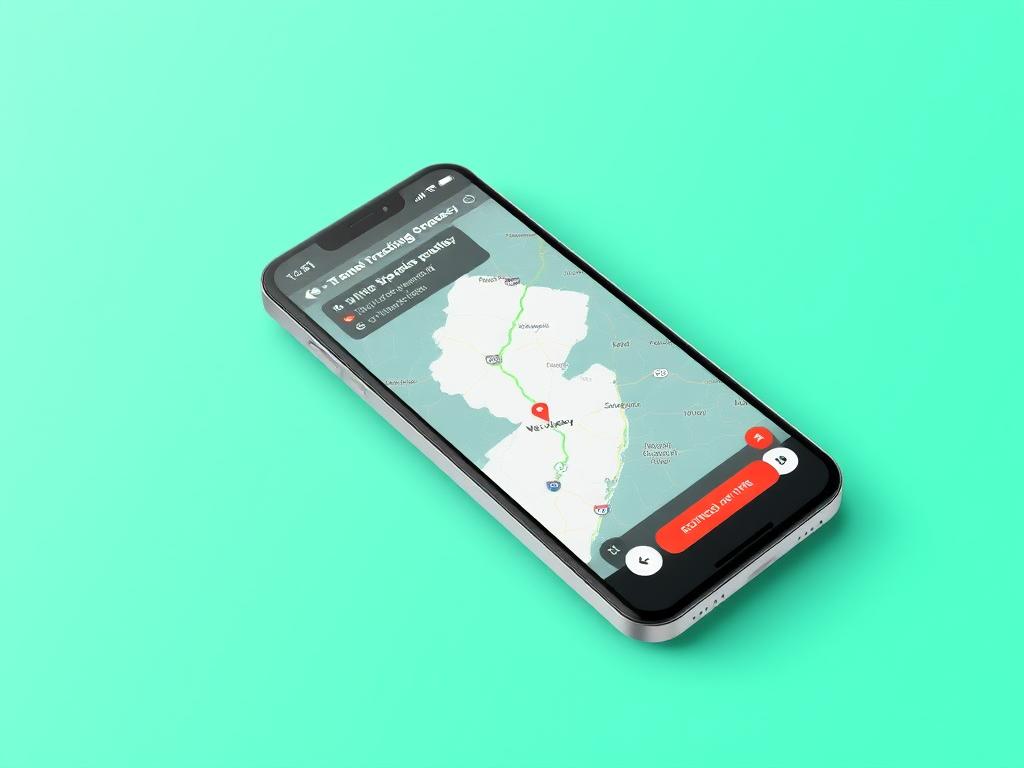 Real-time GPS tracking of vehicle during New Jersey car shipping