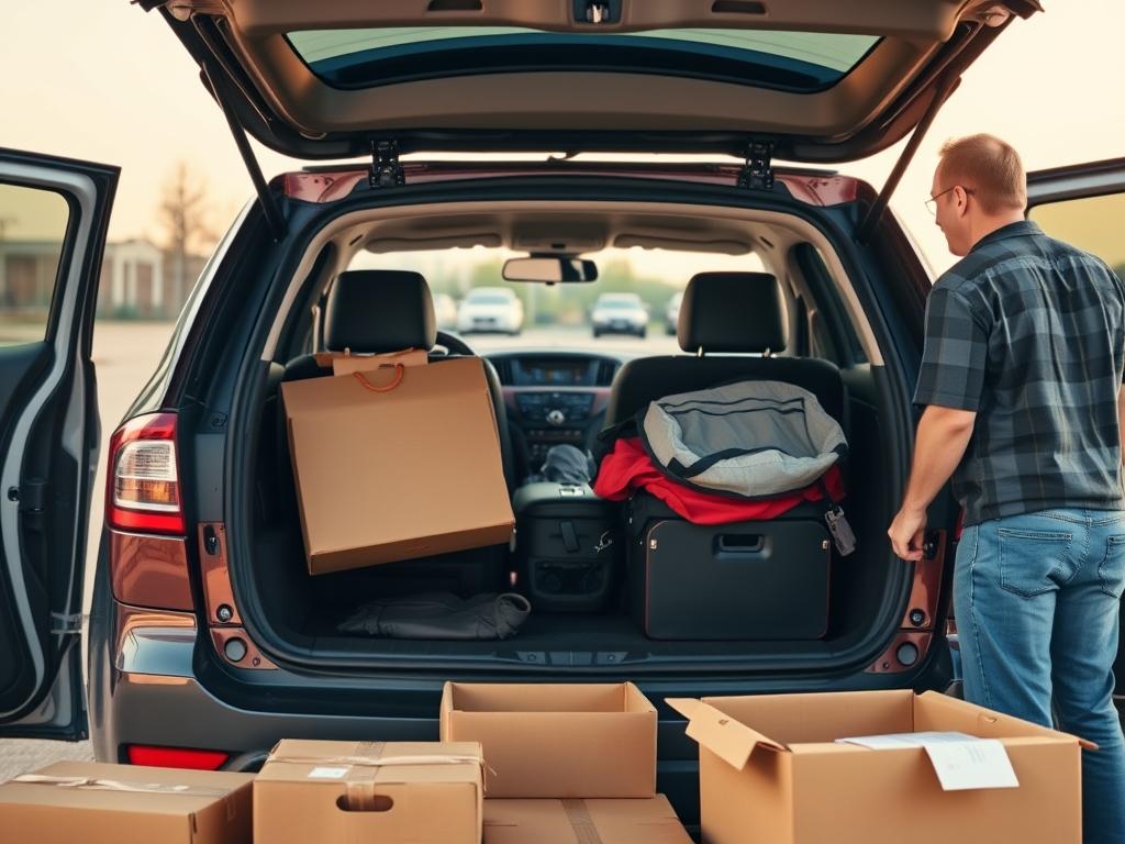 Removing personal items before car shipping Removing personal items before car shipping