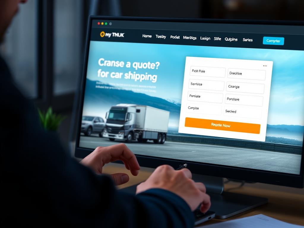 Requesting a quote for Indiana car shipping service Requesting a quote for Indiana car shipping service