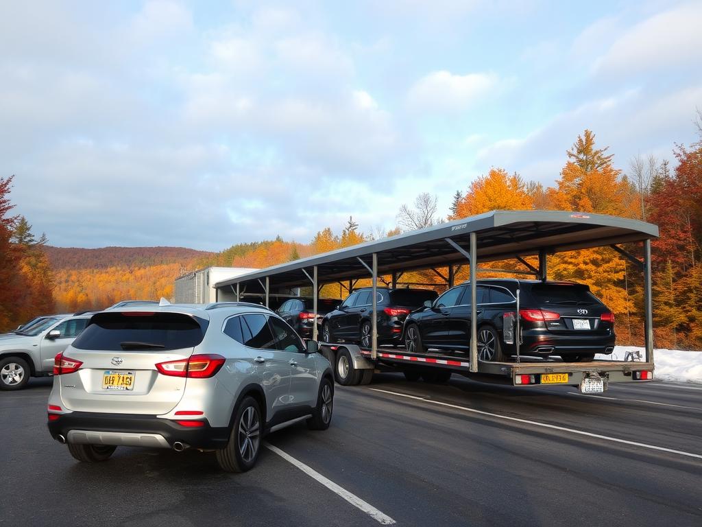 Seasonal car transport for snowbirds heading south from New Hampshire Seasonal car transport for snowbirds heading south from New Hampshire