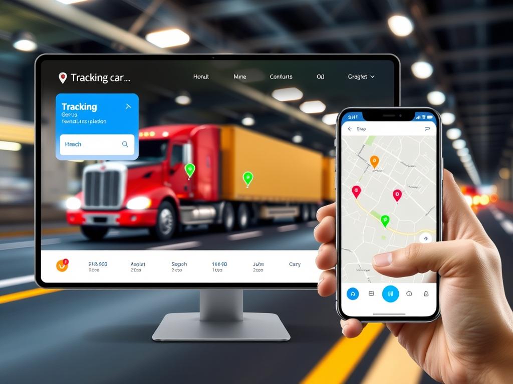 Tracking Indiana car shipping progress in real-time