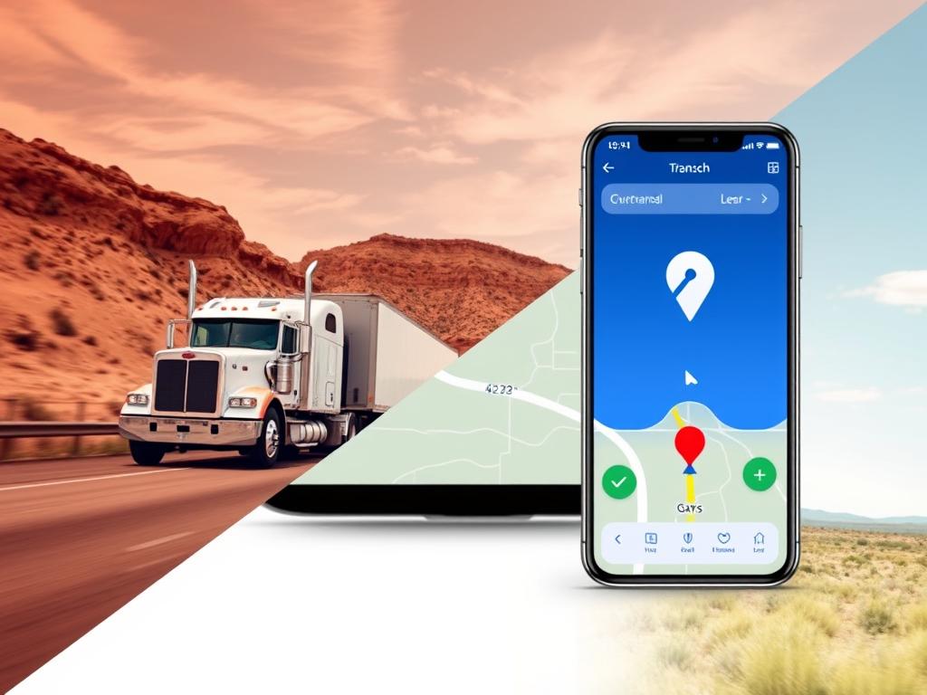 Vehicle being safely transported across New Mexico with GPS tracking Vehicle being safely transported across New Mexico with GPS tracking