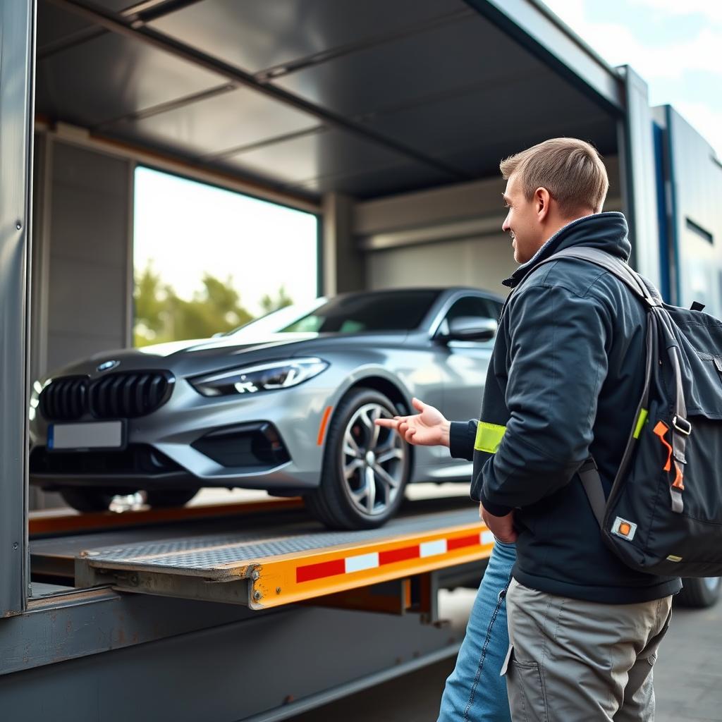 Vehicle delivery after Virginia car shipping Vehicle delivery after Virginia car shipping