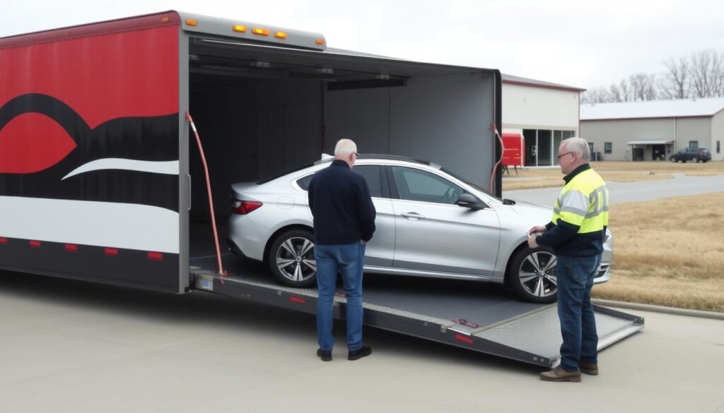 Vehicle delivery and final inspection in Nebraska Vehicle delivery and final inspection in Nebraska