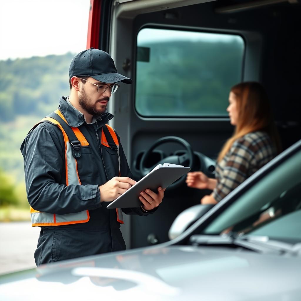 Vehicle inspection before Vermont car transport Vehicle inspection before Vermont car transport