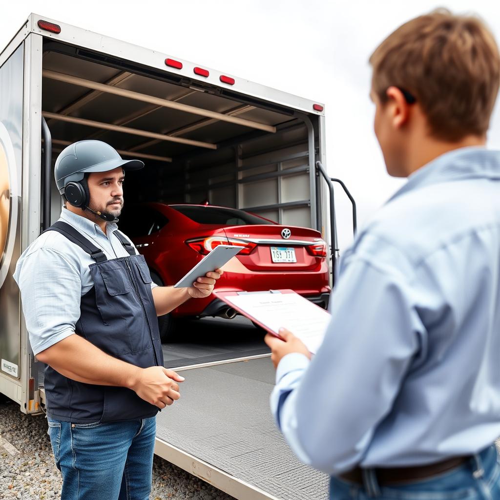 Vehicle pickup for Virginia car shipping Vehicle pickup for Virginia car shipping