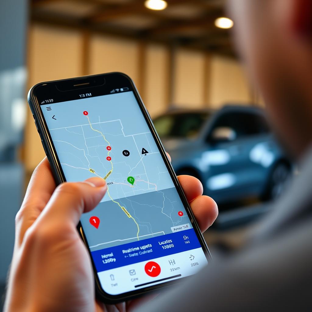 Vehicle tracking during transport Vehicle tracking during transport