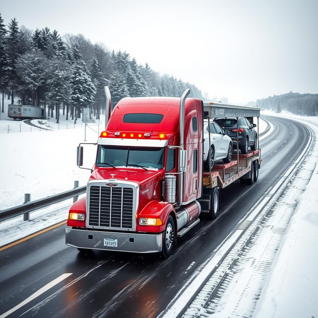 Winter car shipping in Rhode Island Winter car shipping in Rhode Island
