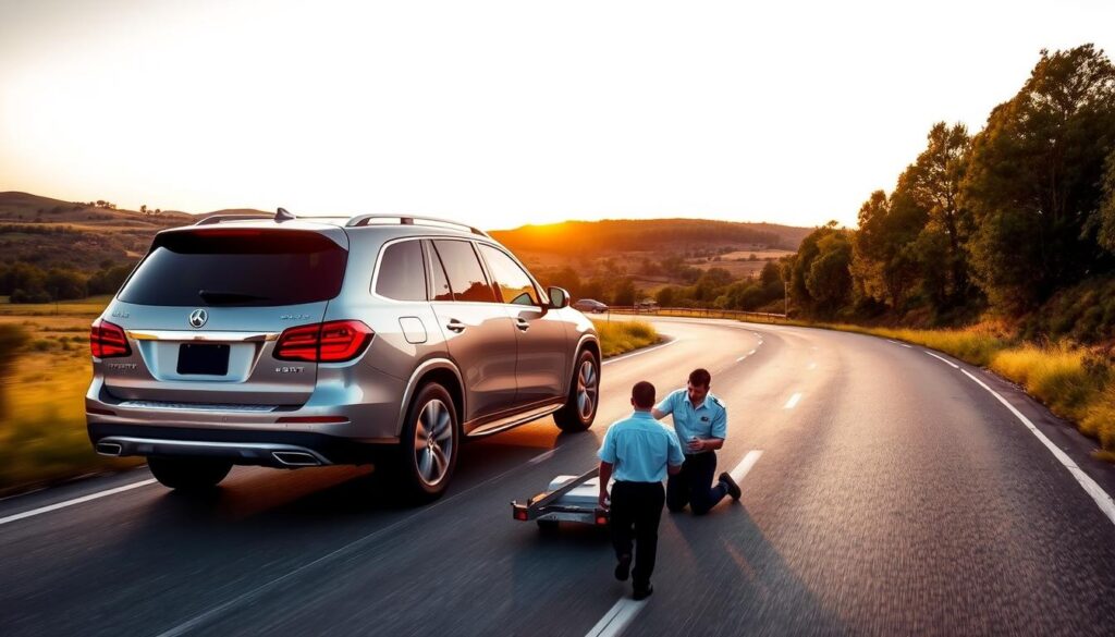 A well-maintained, late-model SUV navigates a winding highway, its chrome trim gleaming in the golden afternoon light. In the foreground, a team of uniformed auto transport professionals carefully secures the vehicle to a sturdy, low-profile trailer, ensuring a smooth and safe delivery. The background features a picturesque countryside landscape, with rolling hills and lush, verdant foliage. The scene conveys a sense of expertise, reliability, and attention to detail, perfectly capturing the essence of "Trusted Auto Transport and Car Shipping in Richardson" and the "Why Choose Our Richardson Auto Transport Company for Safe, Reliable Delivery" section. A well-maintained, late-model SUV navigates a winding highway, its chrome trim gleaming in the golden afternoon light. In the foreground, a team of uniformed auto transport professionals carefully secures the vehicle to a sturdy, low-profile trailer, ensuring a smooth and safe delivery. The background features a picturesque countryside landscape, with rolling hills and lush, verdant foliage. The scene conveys a sense of expertise, reliability, and attention to detail, perfectly capturing the essence of "Trusted Auto Transport and Car Shipping in Richardson" and the "Why Choose Our Richardson Auto Transport Company for Safe, Reliable Delivery" section.