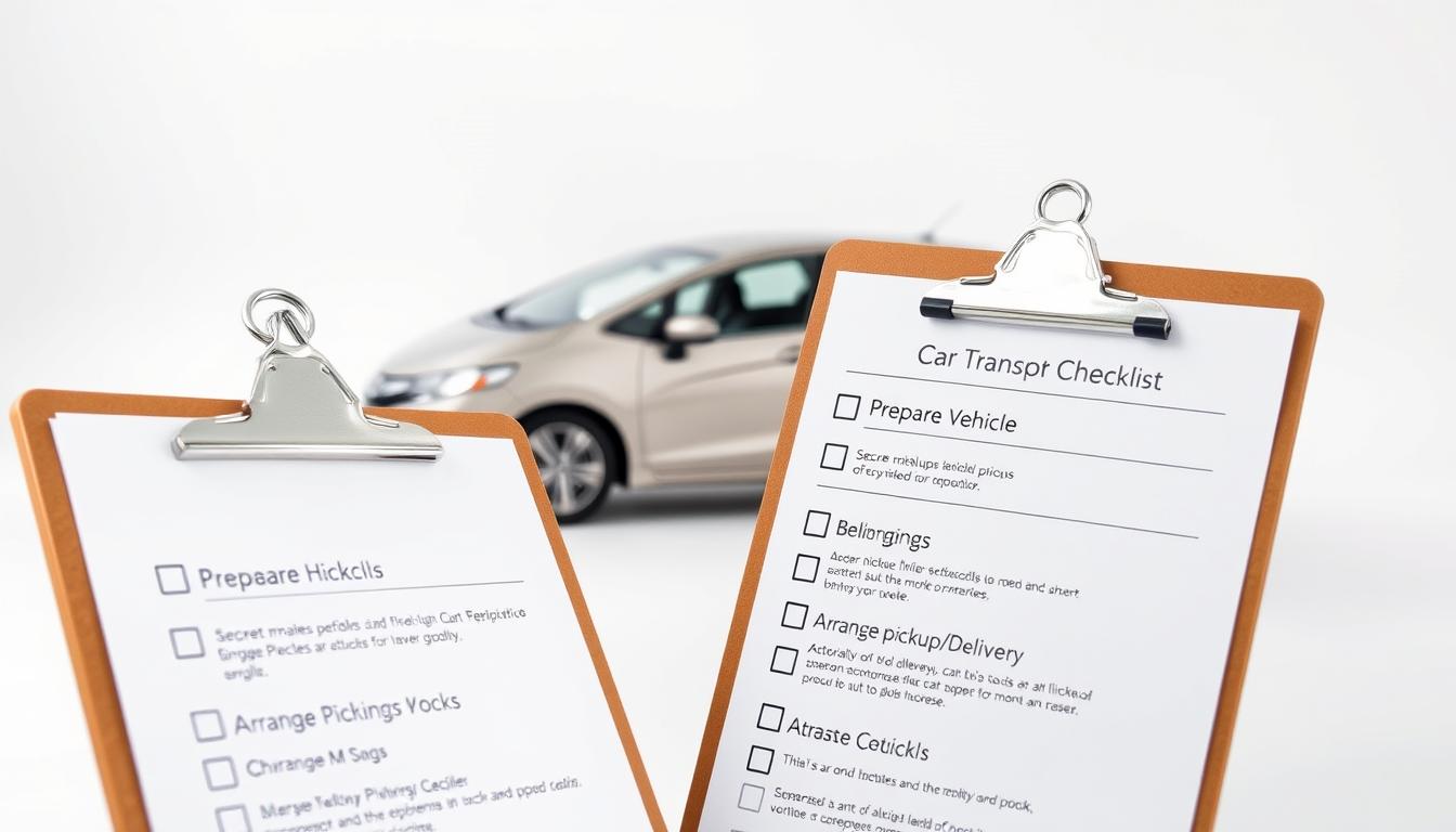 car transport checklist