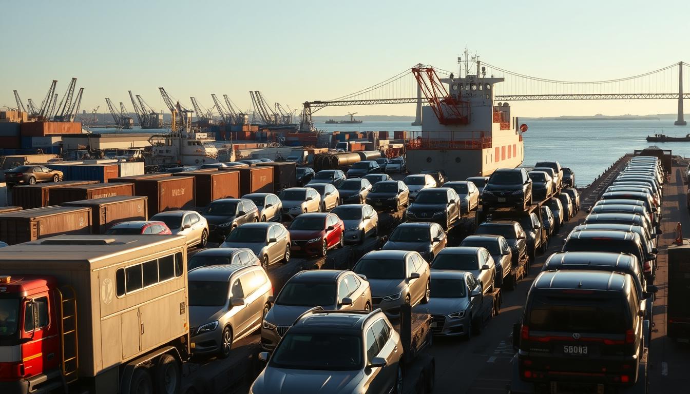 how many cars are shipped to usa from canada