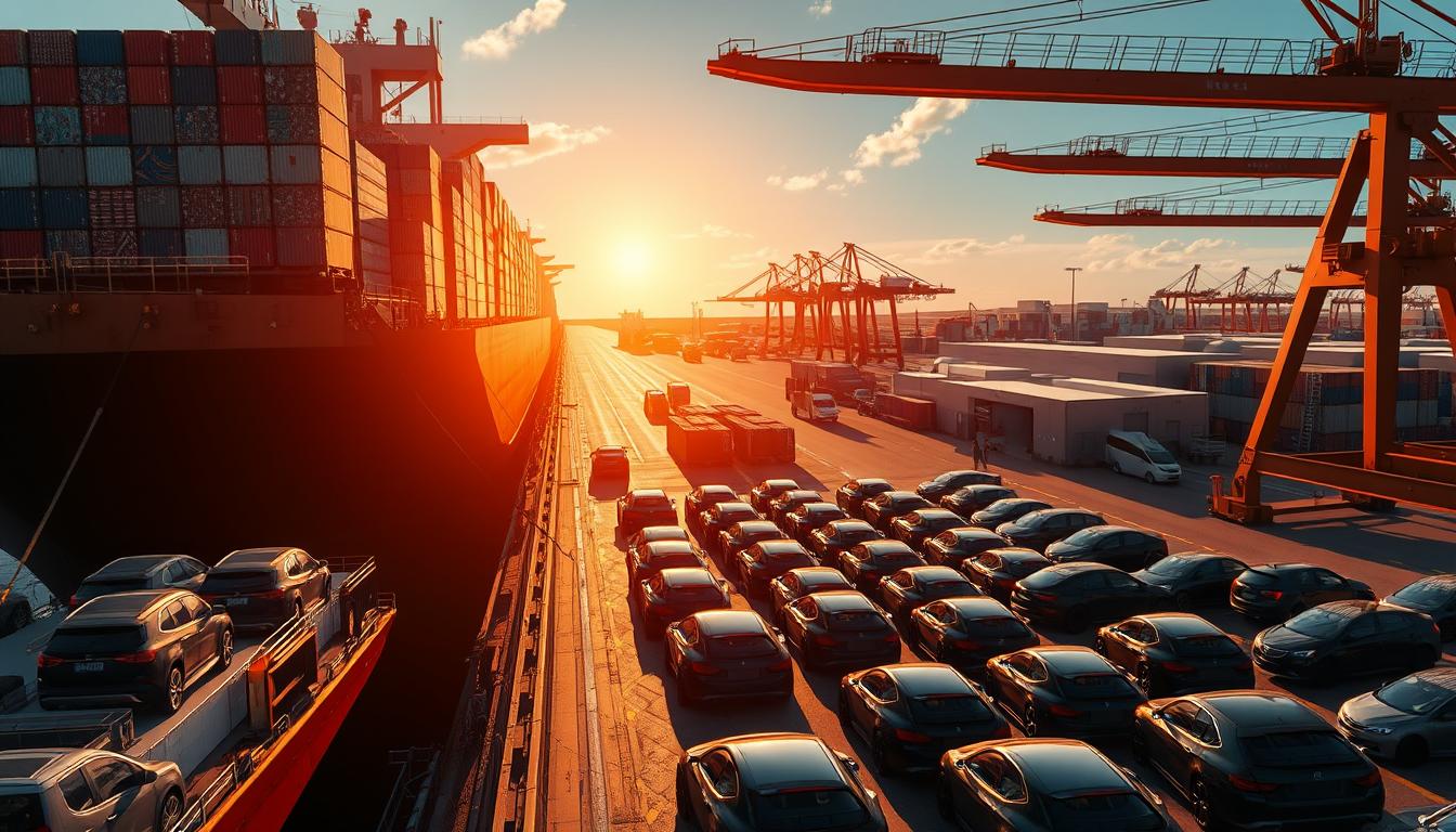 how to ship car from usa to canada