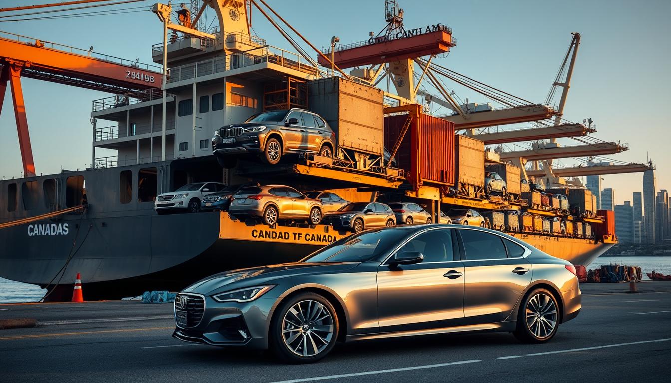 shipping a car from usa to canada