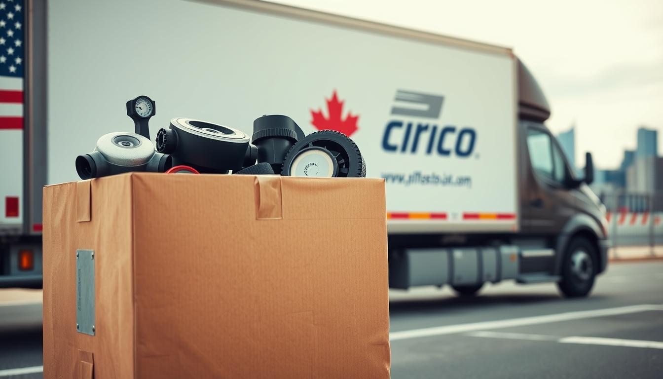 shipping car parts from us to canada