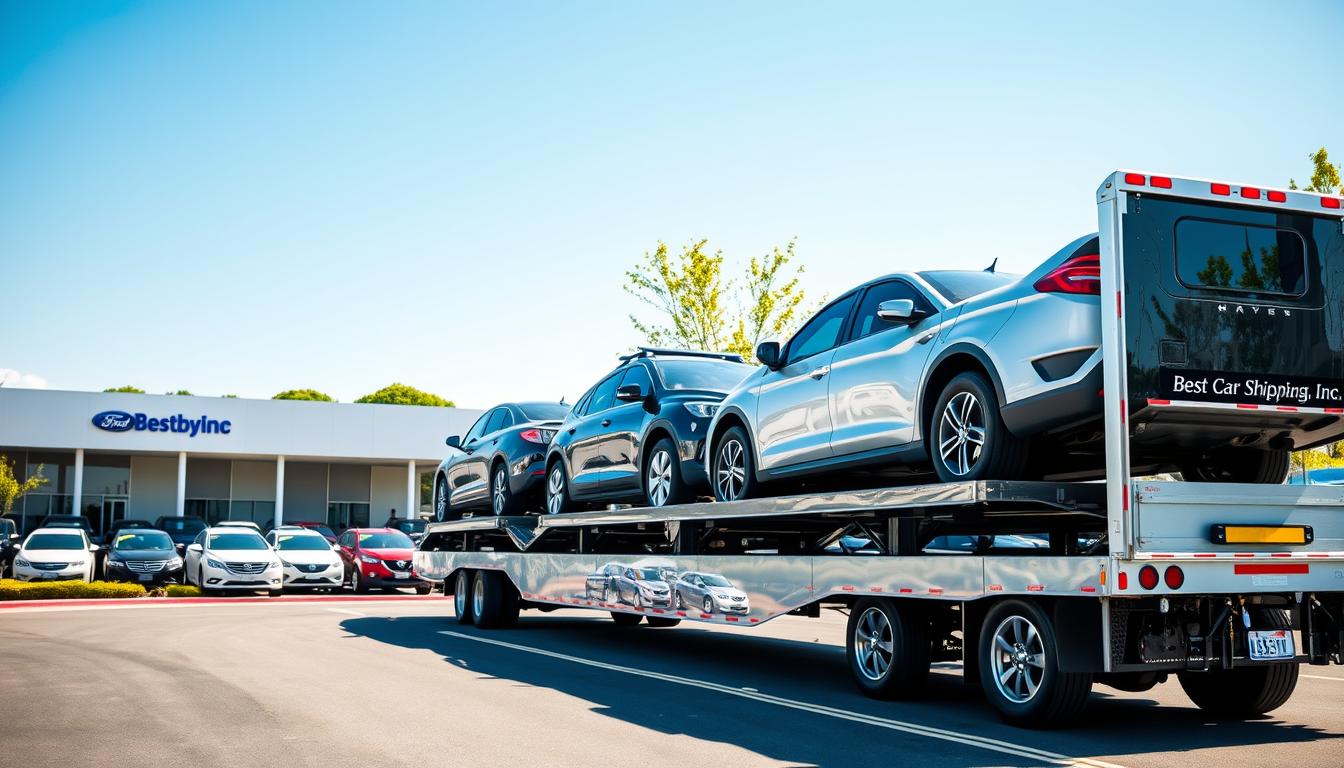car dealership transporter