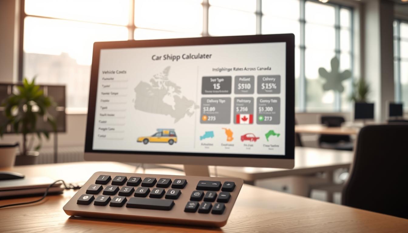car shipping cost calculator canada