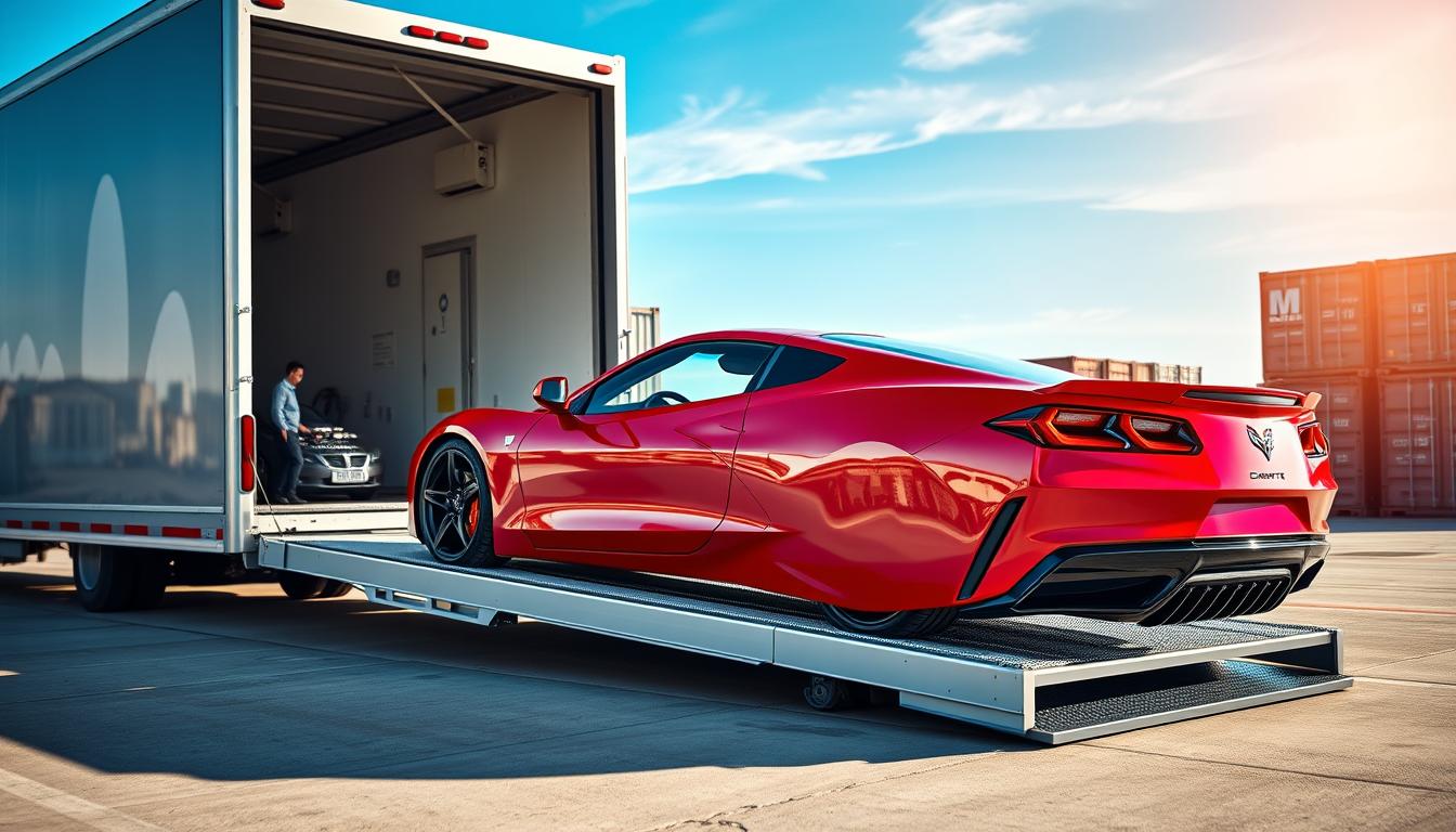 corvette shipping