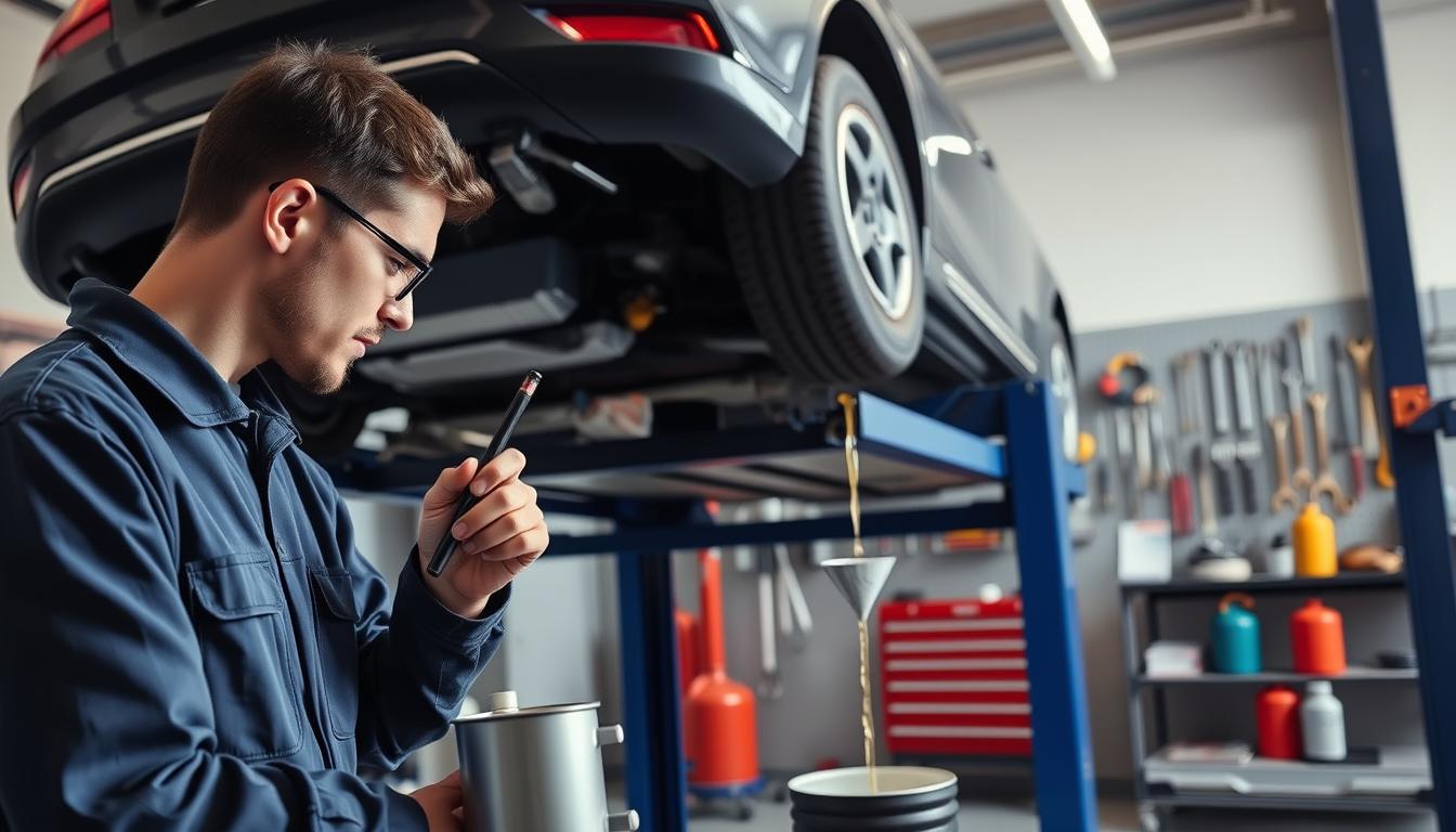 How to change oil in a car