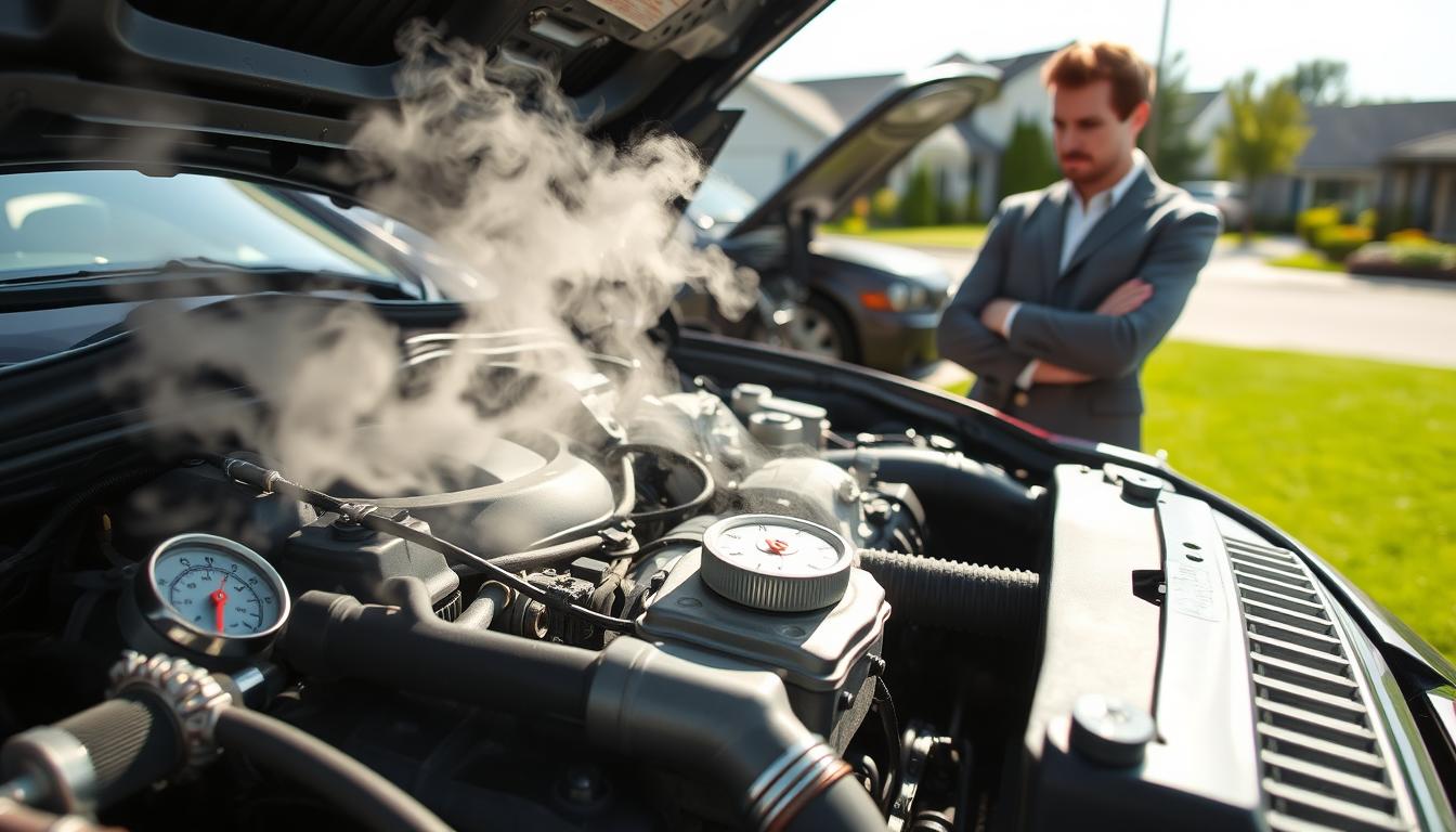 car overheats only when idling not driving