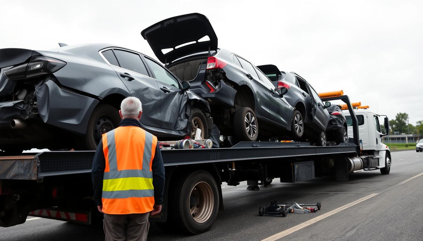 car transport for damaged or wrecked cars