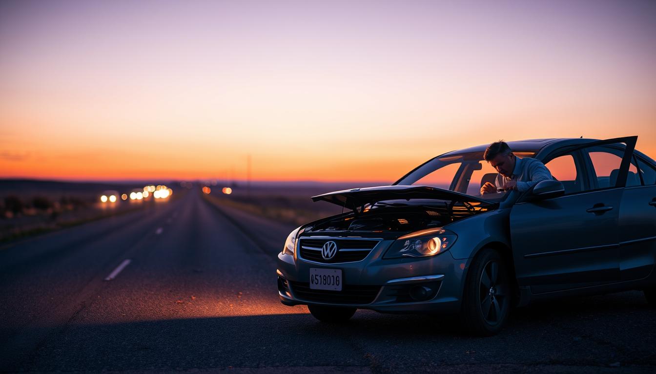 car won’t start after long distance drive