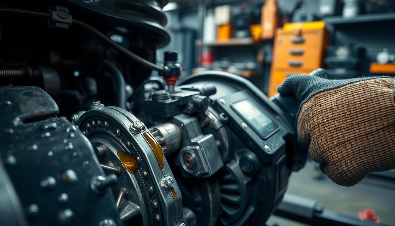 hard shifting when cold transmission problem